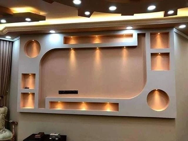 Custom decorative TV frame design Cameroon